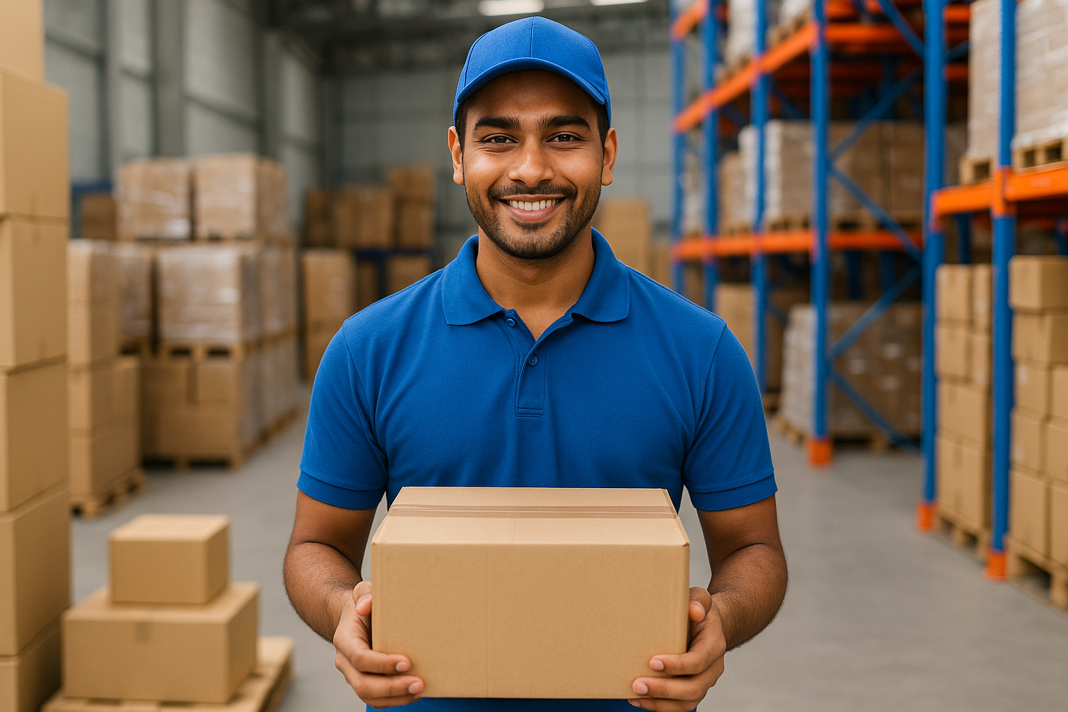 Packing jobs in Dubai — workers organizing packages in a warehouse setting